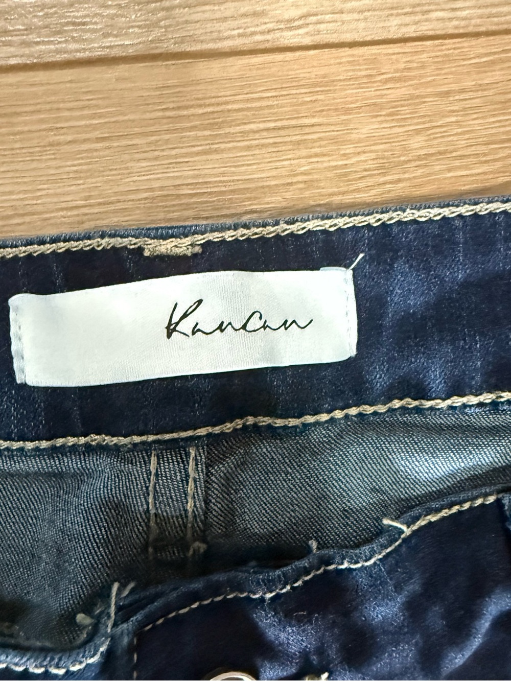KanCan Navy Blue High-Rise Skinny Jeans 15/31 - Picture 4 of 7